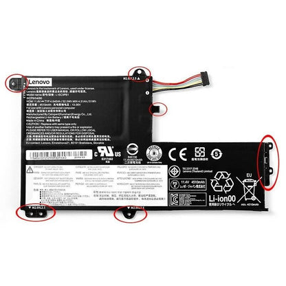 New Lenovo L15C3PB1 L15L3PB0 Original Battery for Flex 4-1580 1470 1480 Lenovo Yoga 510 520 5B10M49826 IdeaPad 520s-14IKB