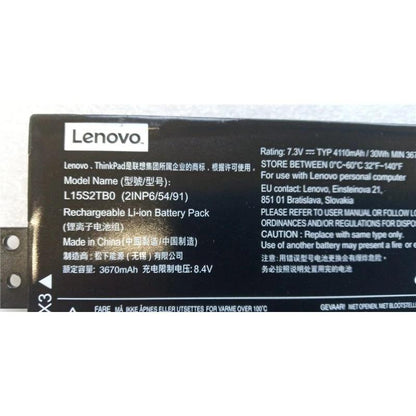 Lenovo L15S2TB0 Original Laptop Battery for 5B10K90786 IdeaPad 310-15IKB 510-15ISK 510-15ISK(80SR003JGE)