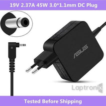 ASUS 19V 2.37A 45W (3.0mm*1.1mm) Original Laptop charger for 0a001-00237600 ADP-45JH DB, N45W-02, XB02OAPW00100Q