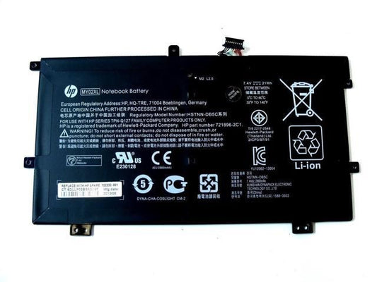 New HP MY02XL Original Laptop Battery for 722232-001 HSTNN-LB5C 721896-1B1 MY02021XL Pavilion 11-h100sg X2 11-H020LA X2 11-H013DX Series