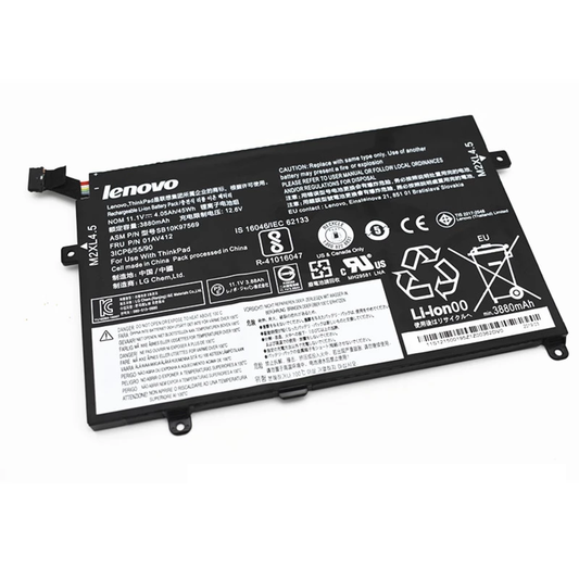 LENOVO Original 01AV413 Laptop Battery for 01AV411 01AV412	 SB10K97568 ThinkPad E470 20H10056MH E470 20H10056MS E470 20H1006CFR