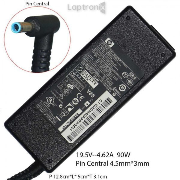 HP 19.5V 4.62A 90W (4.5mm*3.0mm) Original Laptop Charger For 463553-004, 608428-003, 677777-001