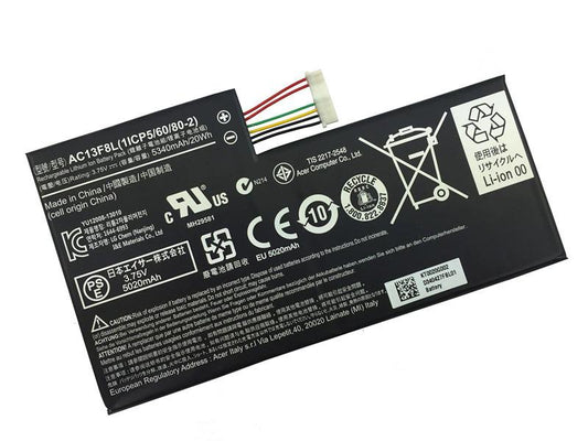 Acer AC13F8L laptop battery for Acer W4-820P W4-820 1ICP5/60/80-2 Iconia Tab A1-A810 A1-A811 Iconia W4-820-2466