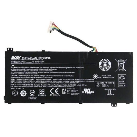 Acer AC14A8L AC15B7L Original  Battery for Acer Aspire V Nitro VN7-791G-74SH Aspire Nitro VN7-572TG-775T  VN7-572G-77NE X3 TMX3410-M-5795