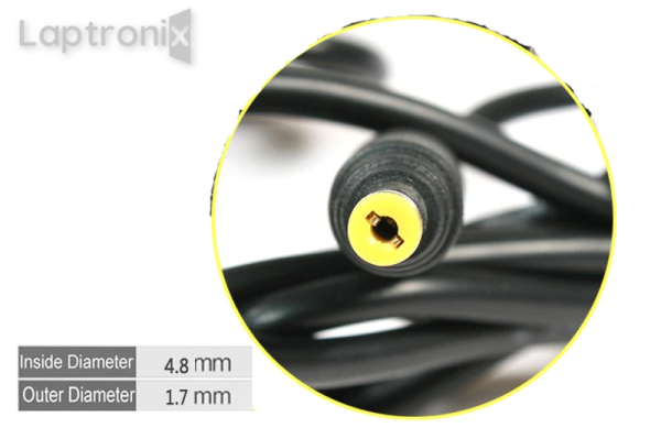 HP 18.5V 3.5A 65W (4.8mm*1.7mm) Original Laptop Charger for 6720s 500 510 520 530 540