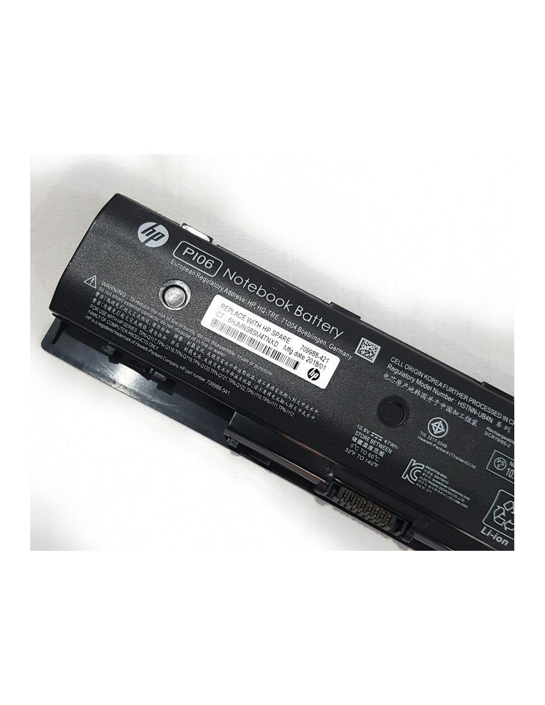 HP PI06 Original Laptop Battery for Hstnn-lb4n HP HSTNN-YB4N  Envy 17j110eg Envy 17 Series Pavilion 17e199 PAVILION 17-A099Hp Envy Leap Motion 17-j170ca Envy 15-j010sr Pavilion 17-e199 M6-n012dx M7