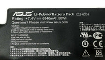 ASUS C22-UX31 Laptop Battery for 0B200-00020000 UX31E-RY009V UX31A-2D UX31E-1A UX31A-R4003V UX31E-RY029V UX31E-RY010V UX31A-C4029H UX31E-1B, UX31E-DH53 UX31e-mt1 UX31E-RY024V UX31A-C4033H UX31E-1C UX31A-R4005H UX31E-RY256S UX31E-RY009V UX31E-RY003V