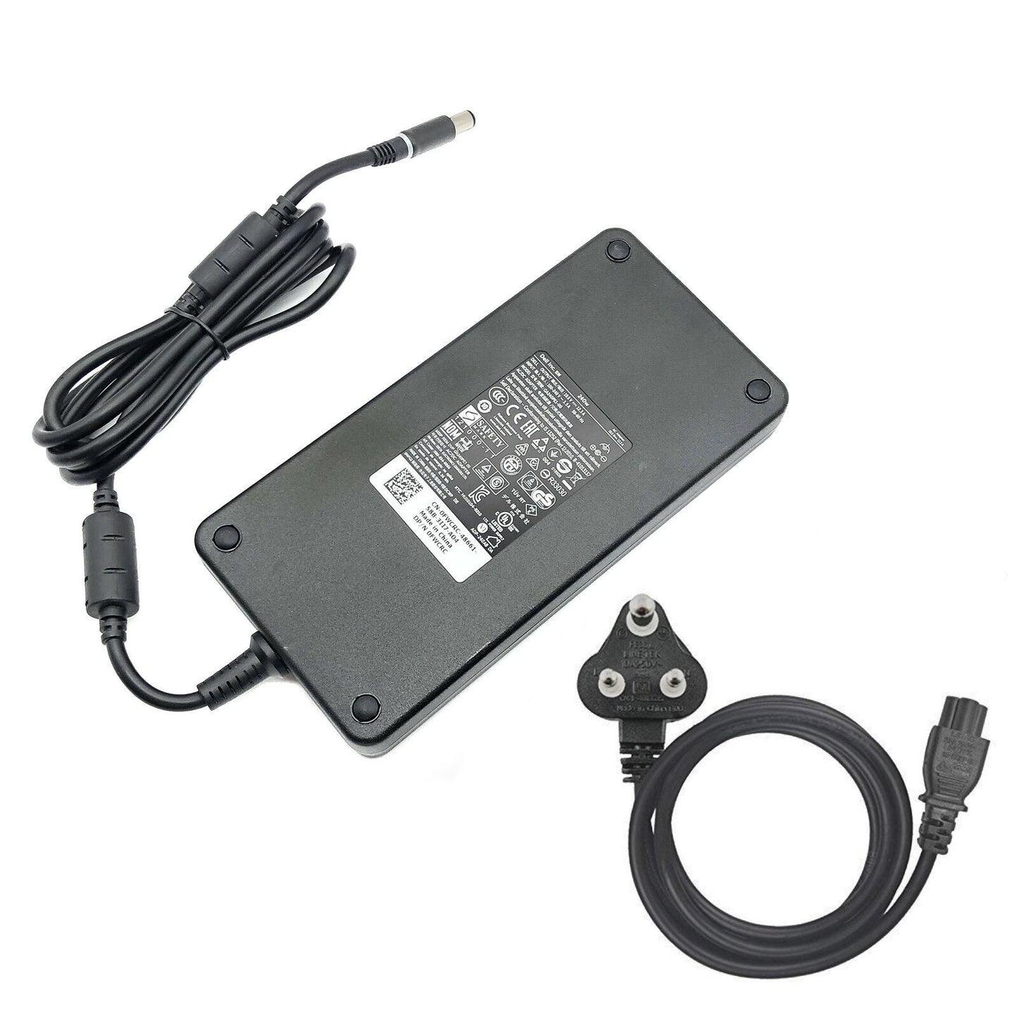 Dell 19.5V 12.3A 240W (7.4mm*5.0mm) Original Charger for Alienware M15x, M17x R2, M17x R3  PA-9E J211H J938H Y044M