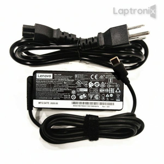Lenovo 45W USB-C Type-C laptop charger for ThinkPad L380 L390 E480 E485