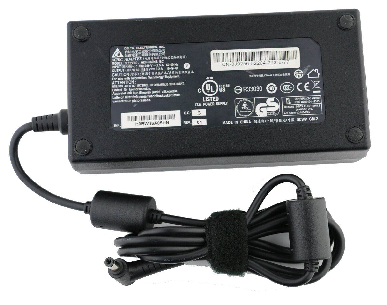 Original 19.5V 9.23A 180W AC Adapter For MSI GF65 Thin 9SD-004 9SEXR-249 10SDR