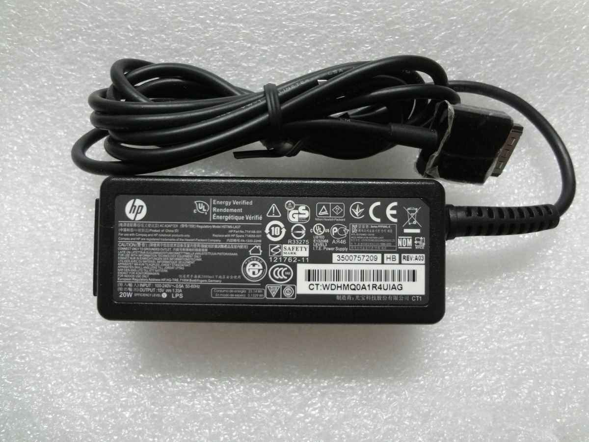 HP 15V 1.33A 20W Original Laptop Charger For HSTNN-LA37 ENVY x2 11- G003TU TPN-P104