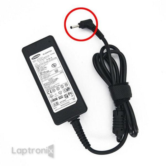Samsung 19V 2.1A 40W (3.0mm*1.1mm) Original Laptop Charger for 9 900X3G 930X5J 905S3G 940X3G NP900X3L  PA-1400-24