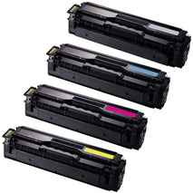 4-Pack 504 Value Pack Compatible Laser Toner Cartridge Use for SAMSUNG LaserJet CLP-415N /CLP-415NW CLX-4195FN / CLX-4195FW Printer Series