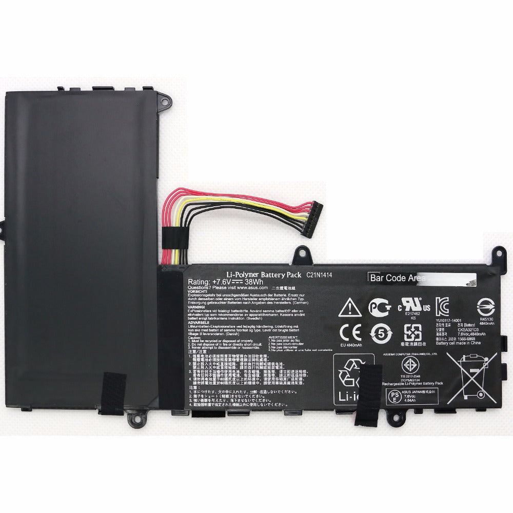 C21N1414 ASUS EEEBOOK X205 EEEBOOK X205TA EEEBOOK X205TA-DS01 EEEBOOK X205TA-US01 PC RECHARGEABLE BATTERY