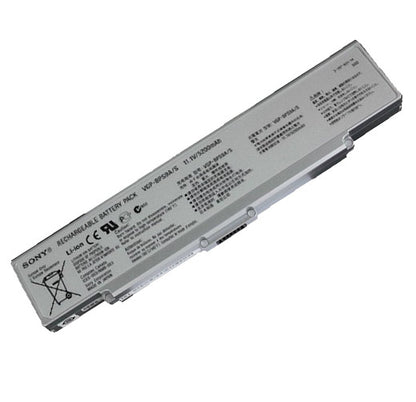 SONY VAIO VGN-NR160N/S, VGN-CR19VN/B, VGP-BPS9(SILVER), VGP-BPS10 REPLACEMENT LAPTOP BATTERY