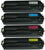 Compatible Laser Toner Cartridge For Samsung 504s 1set (4pcs),use For Samsung Clp-415n/470/475, Clx-4195