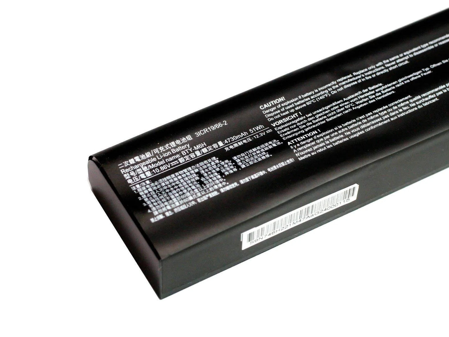 MSI BTY-M6H Laptop Battery 