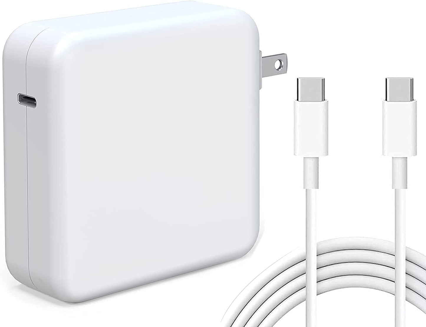 USB TYPE C WALL PLUG POWER ADAPTOR PD CHARGER REPLACEMENT 87W WITH 200CM CABLE FOR 2016 MACBOOK PRO 15 INCH 13 INCH AND TYPE C MOBILE AND IPHONE