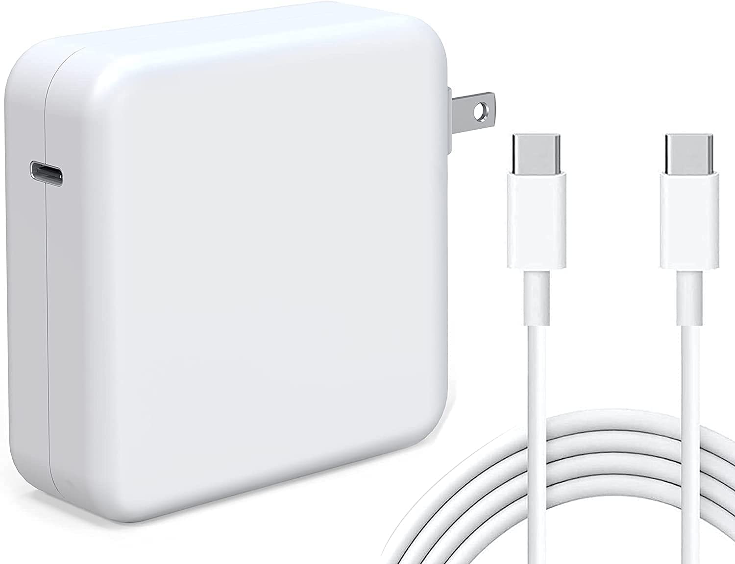 USB TYPE C WALL PLUG POWER ADAPTOR PD CHARGER REPLACEMENT 87W WITH 200CM CABLE FOR 2016 MACBOOK PRO 15 INCH 13 INCH AND TYPE C MOBILE AND IPHONE