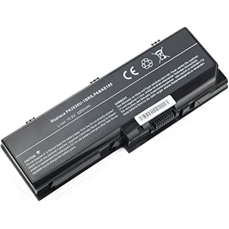 REPLACEMENT TOSHIBA SATELLITE L350 L350D P200 P300 P305 PA3536U PA3536U-1BRS PA3537U PABAS100 LAPTOP BATTERY