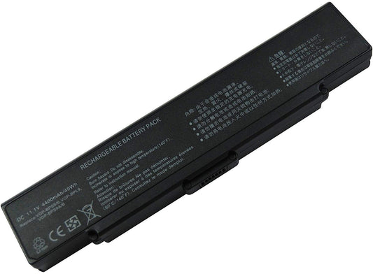 SONY VAIO VGN-NR160N/S, VGN-CR19VN/B, VGP-BPS9(SILVER), VGP-BPS10 REPLACEMENT LAPTOP BATTERY