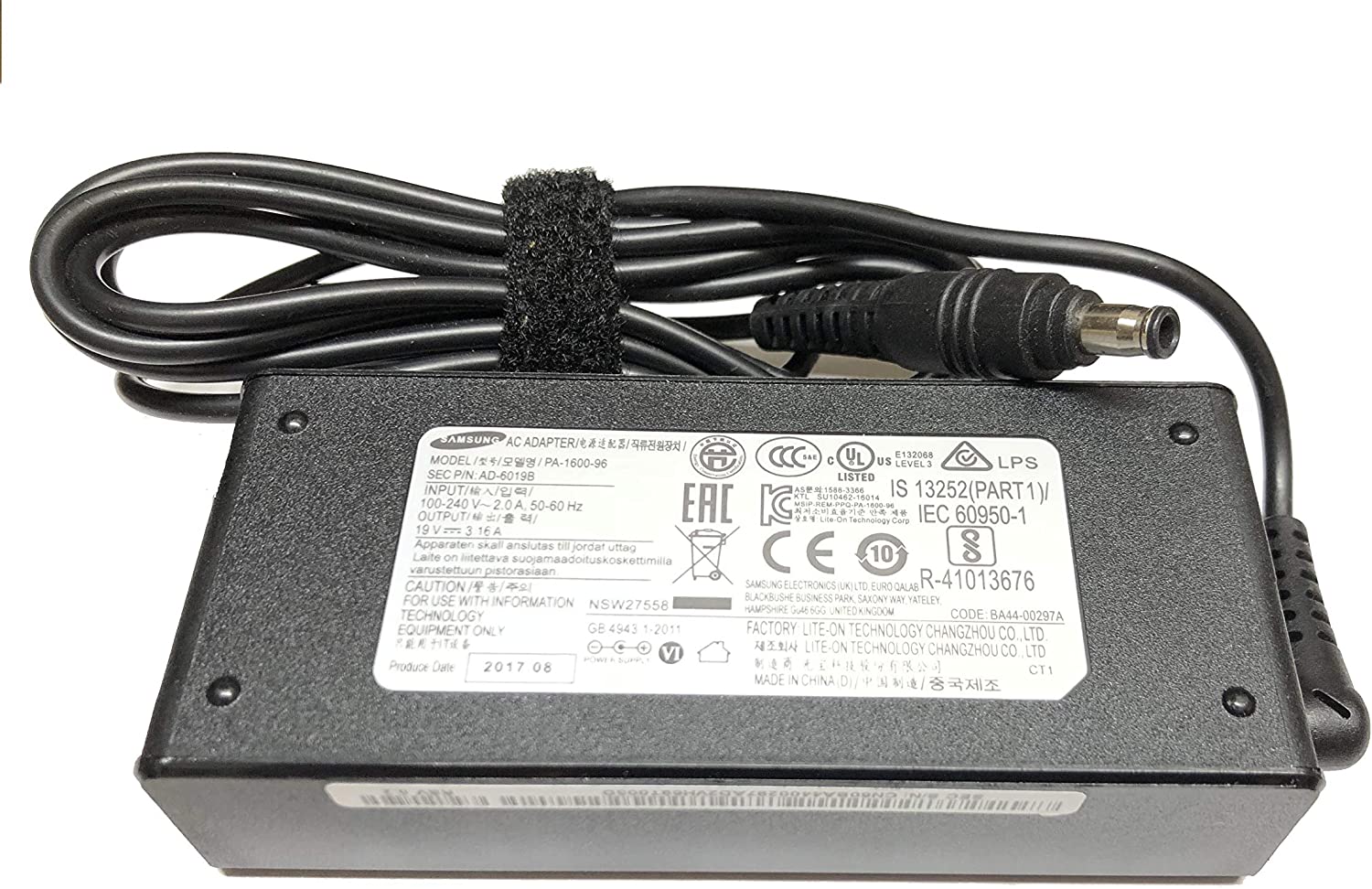 Samsung 19V 3.16A 60W (3.0mm*1.1mm) Original Laptop Charger 