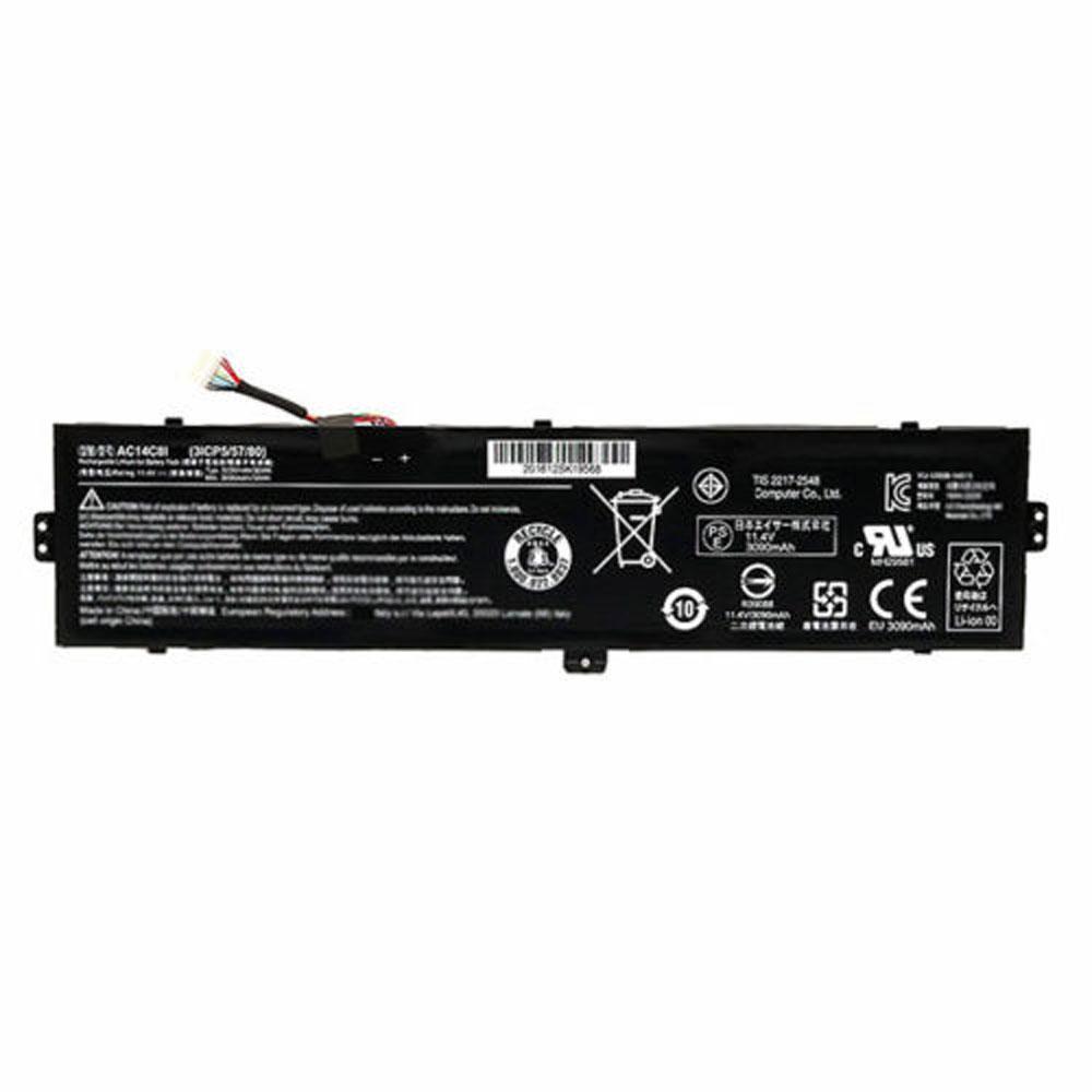 Acer AC14C8I Aspire Battery for AC14C8I 3ICP5/57/80 Switch 12 SW5-271 Switch 12 SW527160A4