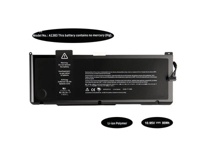 A1383 APPLE MACBOOK PRO 17 INCH A1297 (ONLY FOR 2011 VERSION) MD311 MC725 020-7149-A 020-7149-A10 LAPTOP BATTERY