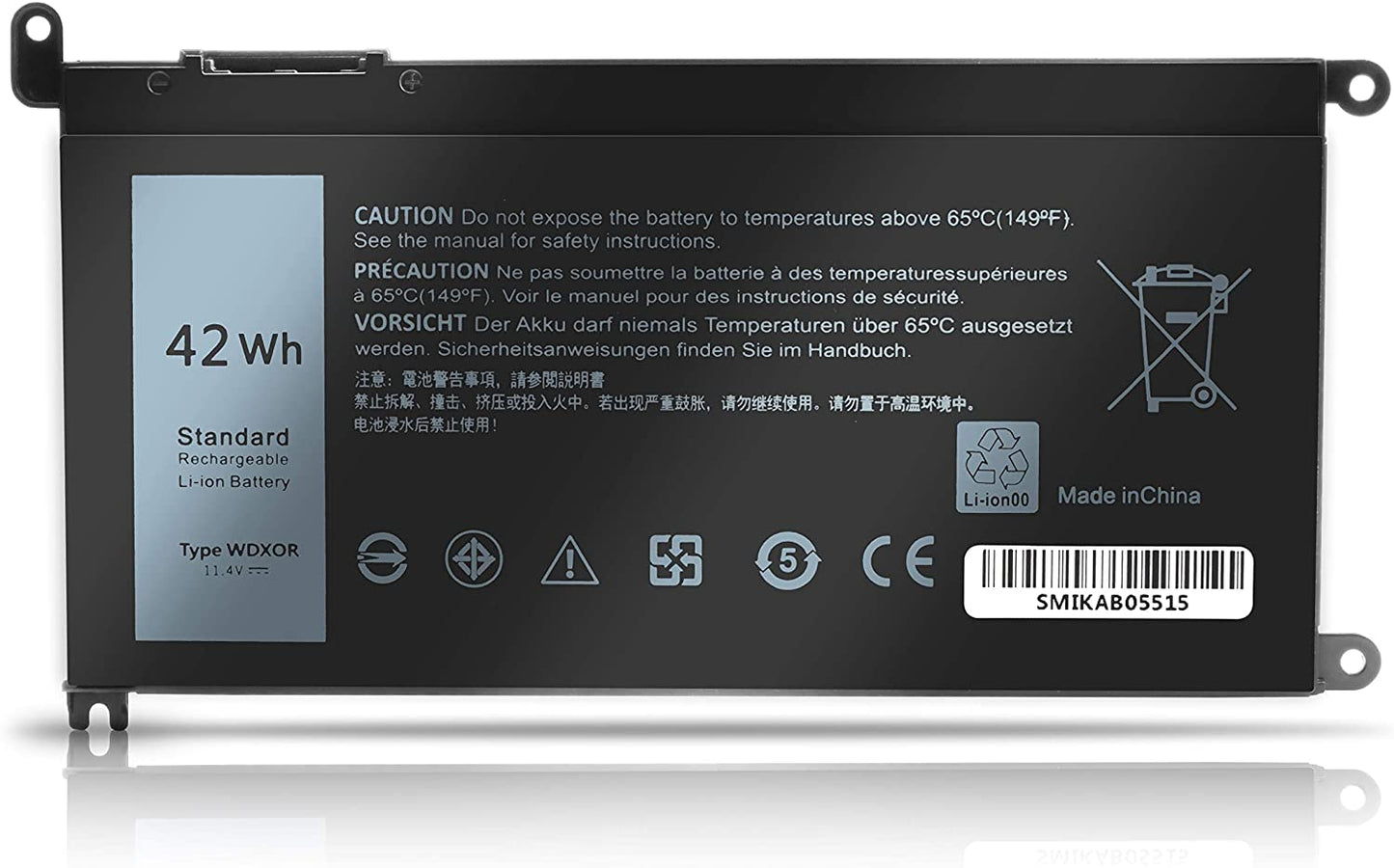 Dell WDX0R Laptop Battery

