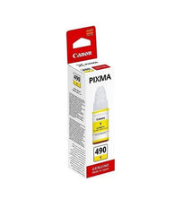 Canon GI-490 Original 1400 Ink Cartridge 0666C001AA - Yellow