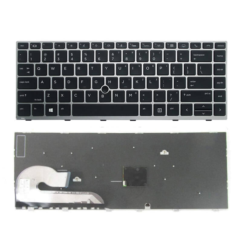 HP EliteBook 840 G5 L11307-001 846 G5 US Layout Laptop Keyboard with Pointer