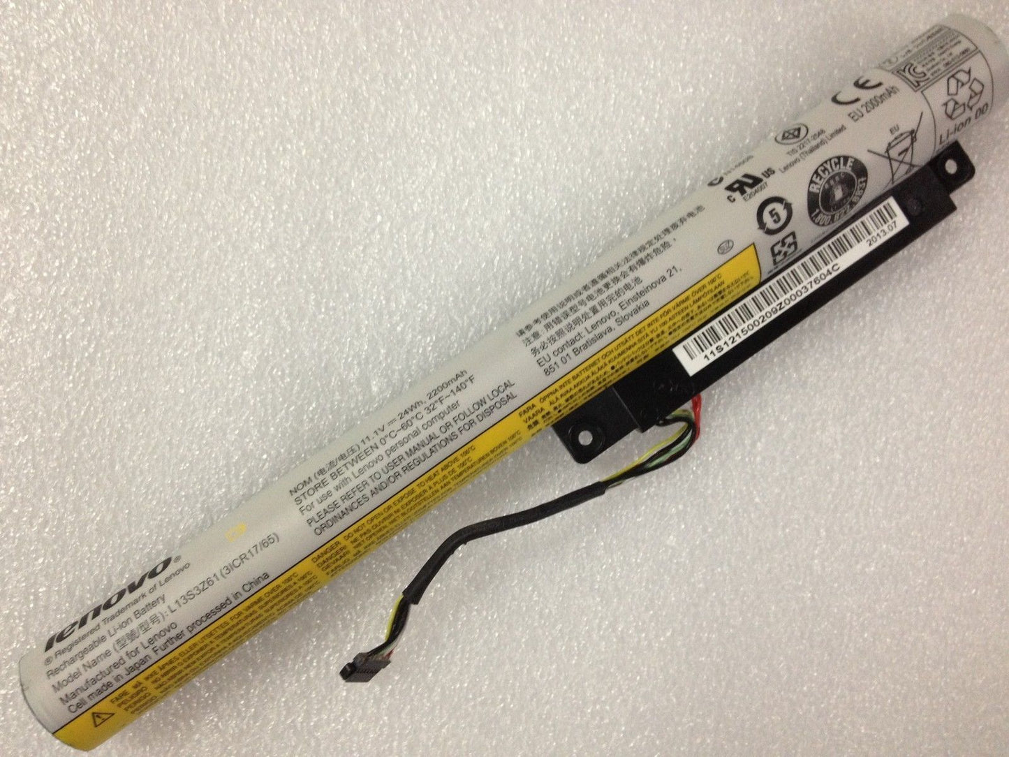 Lenovo L13M3Z61 Original Laptop Battery for  IdeaPad Flex 10 121500209	 Flex 10(59407061) Flex 10(59403045)