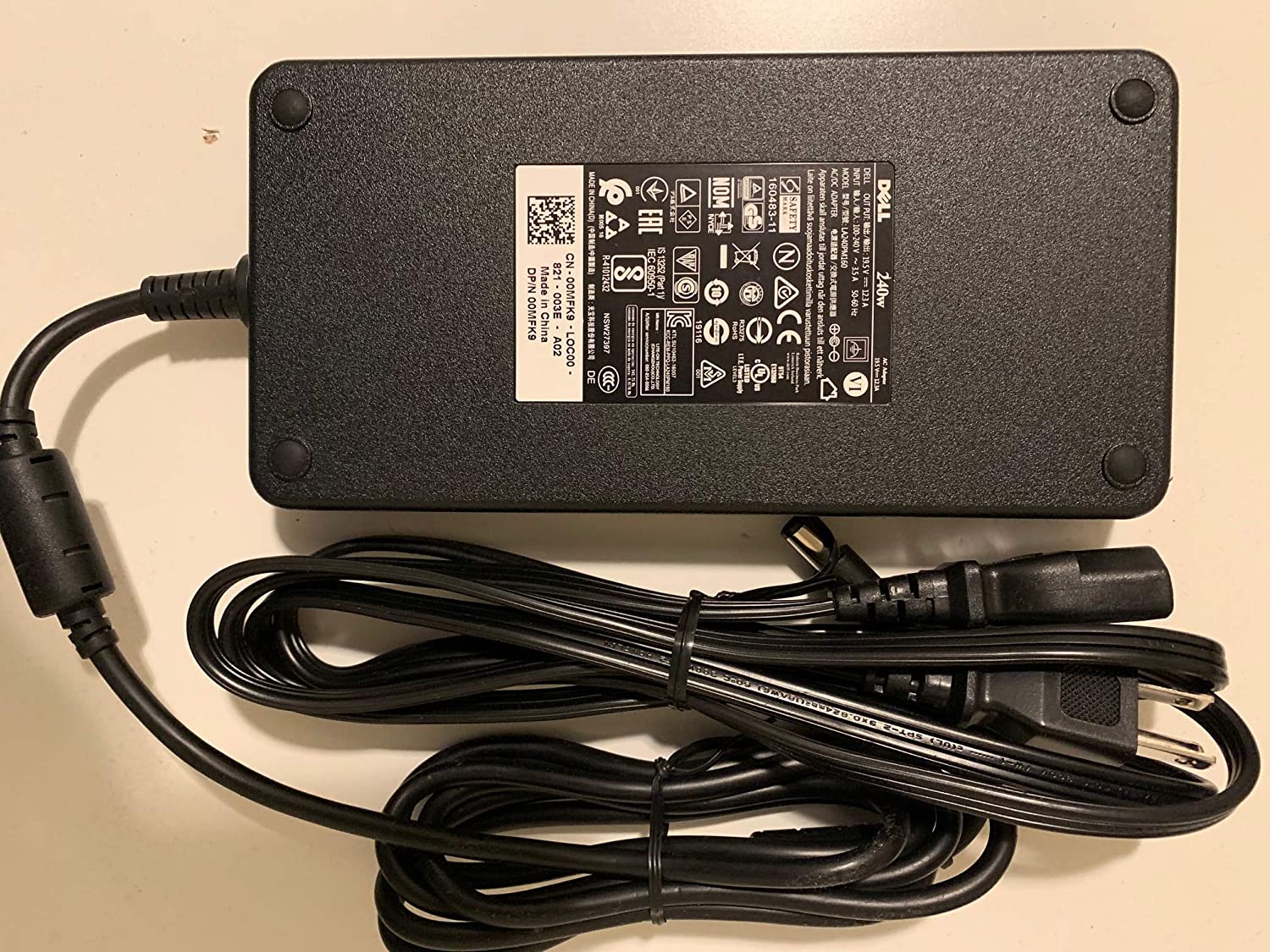 Dell 19.5V 12.3A 240W (7.4mm*5.0mm) Original Charger 
