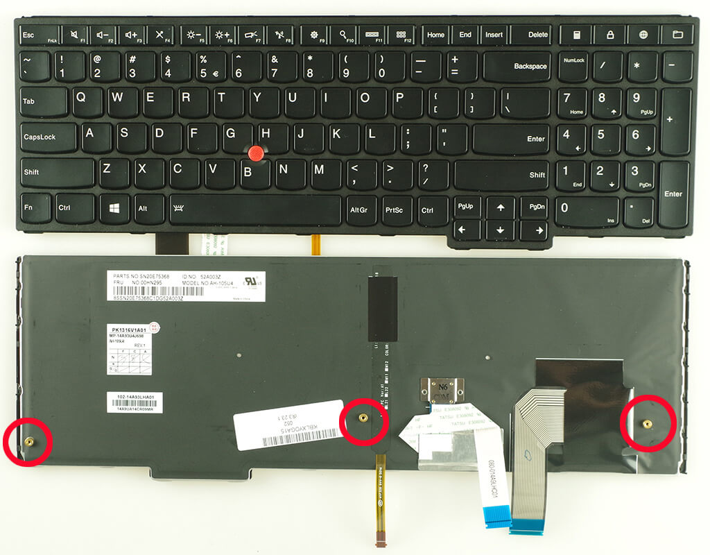 Lenovo Yoga S5-15 00HN265 15 20DR US Layout Laptop Keyboard