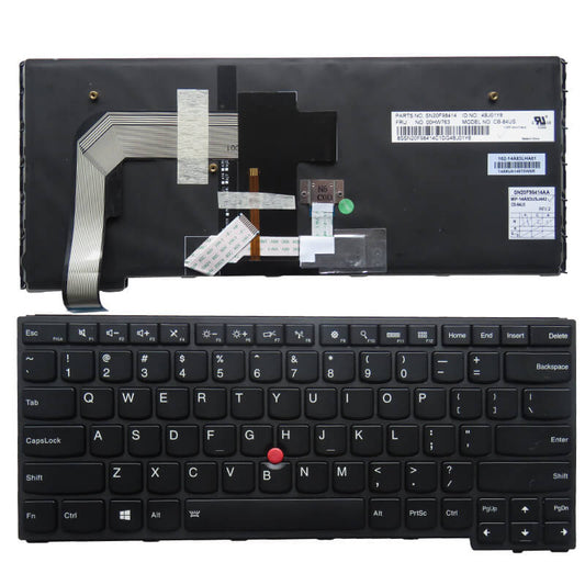 Lenovo T460S S2 US Layout Laptop Keyboard with Backlight and Pointer