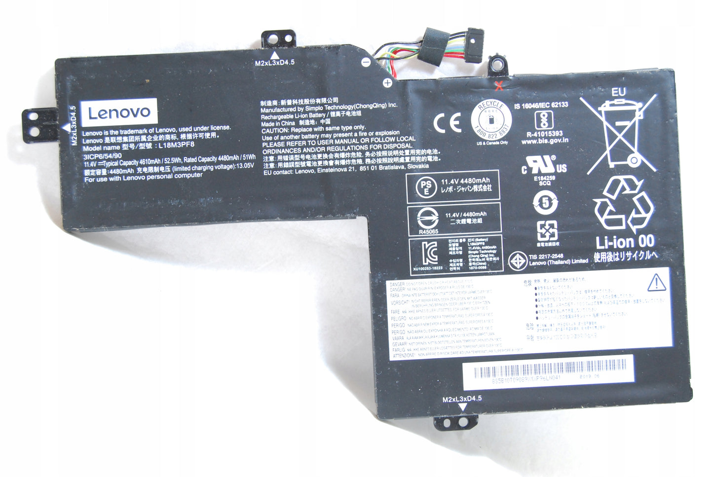 L18M3PF8 LENOVO IDEAPAD S540 15, IDEAPAD S540-15IML REPLACEMENT LAPTOP BATTERY