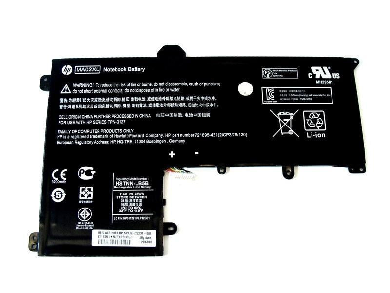 HP MA02XL Original Laptop Battery for HP HSTNN-LB5B 722231-001 Slatebook 10-H030RU X2 Slatebook 10-H010NR X2