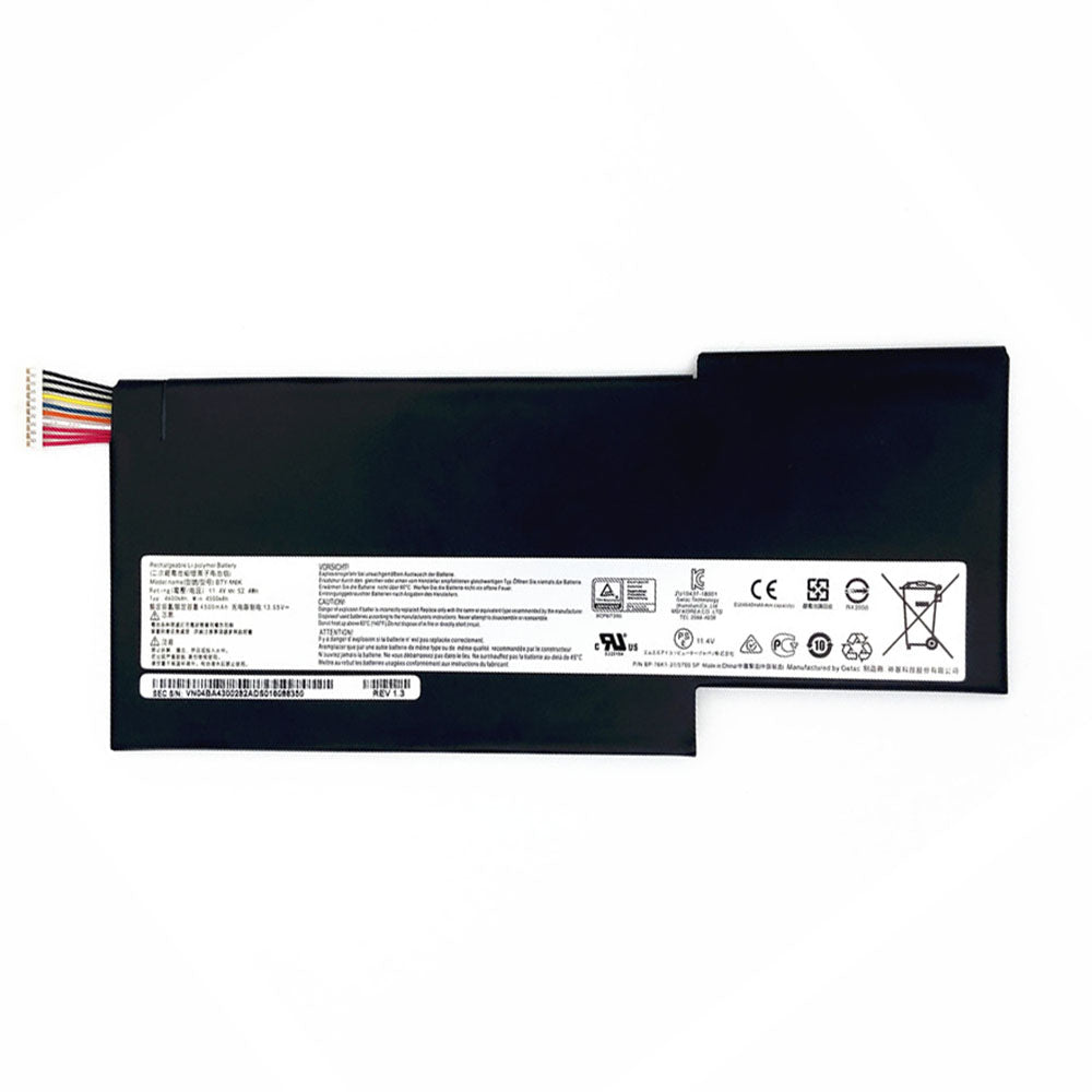 MSI BTY-M6K Laptop Battery

