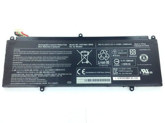 REPLACEMENT PA5190U-1BRS TOSHIBA SATELLITE CLICK 2 PRO P30W-B-10D LAPTOP BATTERY