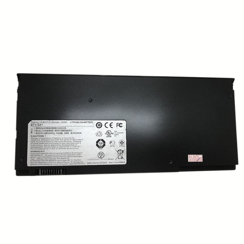 MSI BTY-S31 BTY-S32 Battery for MSI S30 X320 X320X X320-037US X340 X340X X340218US X350 X350454PL X400 X400-038UKSeries