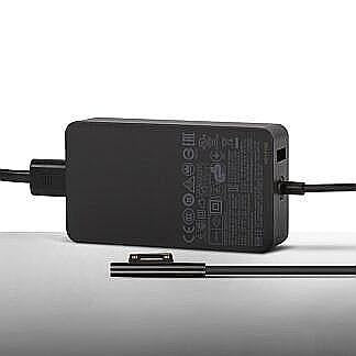 102W 15V 6.33A POWER ADAPTER CHARGER FOR MICROSOFT SURFACE BOOK 2 1978 SURFACE LAPTOP SURFACE PRO 3 PRO 4 PRO 5 WITH POWER CORD
