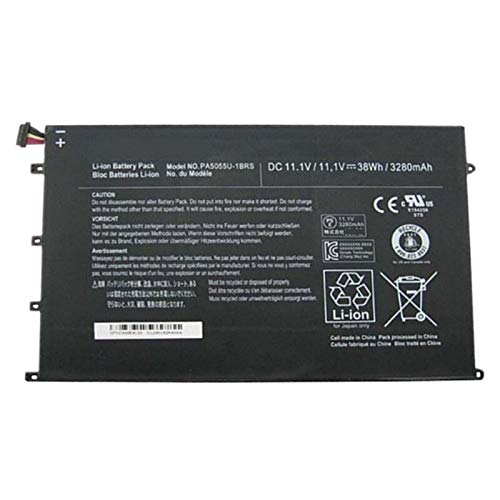 11.1V 38WH 3280MAH PA5055U-1BRS TOSHIBA AT330, KB2120, PA5055 LAPTOP BATTERY