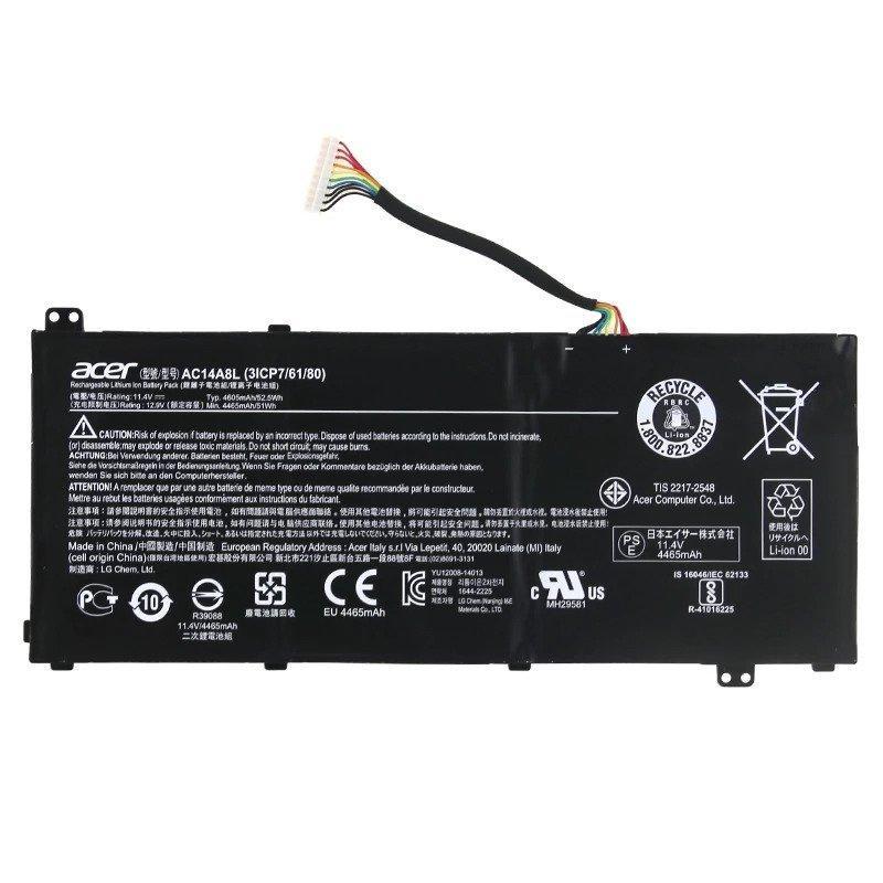 Acer AC14A8L AC15B7L Original Laptop Battery for Acer Aspire V Nitro VN7-791G-74SH Aspire Nitro VN7-572TG-775T  VN7-572G-77NE X3 TMX3410-M-5795