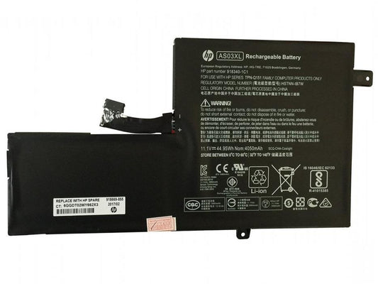 HP AS03XL Laptop Battery for 918340171 HSTNN-IB7W Chromebook 11 G5 EE 9183402C1