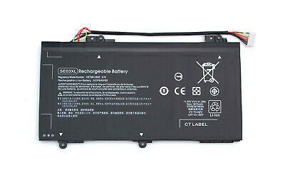 REPLACEMENT SE03XL HP PAVILION 14-AL000NE, PAVILION 14-AL116NF TPN-Q171 849568-421 849908-850 LAPTOP BATTERY
