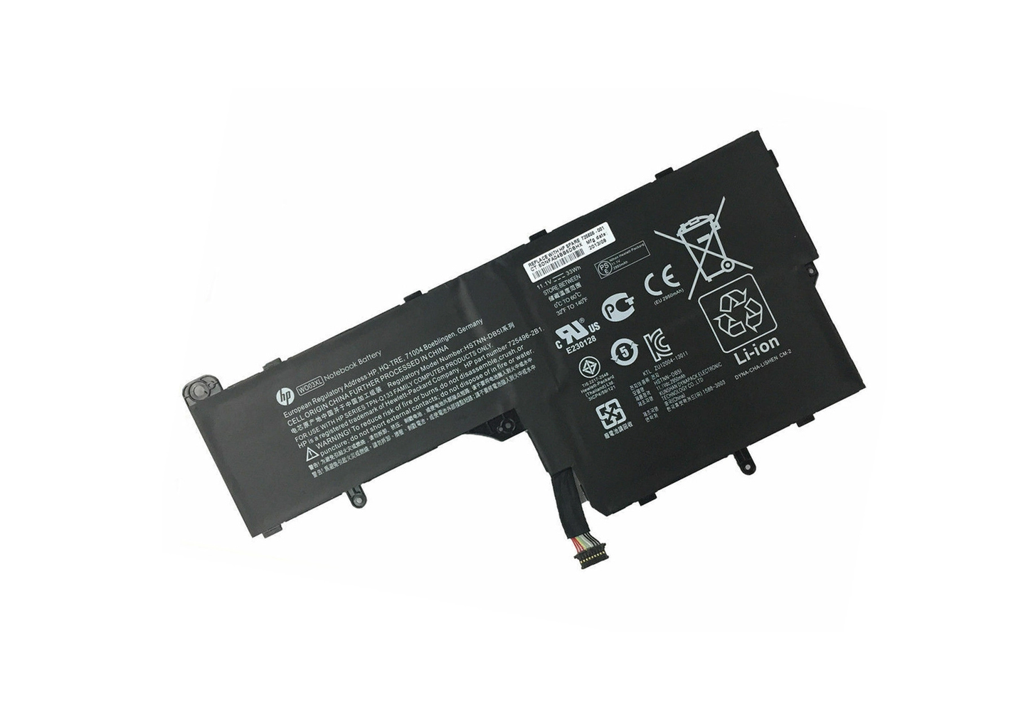 HP WO03XL Original Laptop Battery for HSTNN-DB5I 725496-271 725496-1B1 Pavilion X2 13-P100ED Pavilion X2 13-P101LA Series
